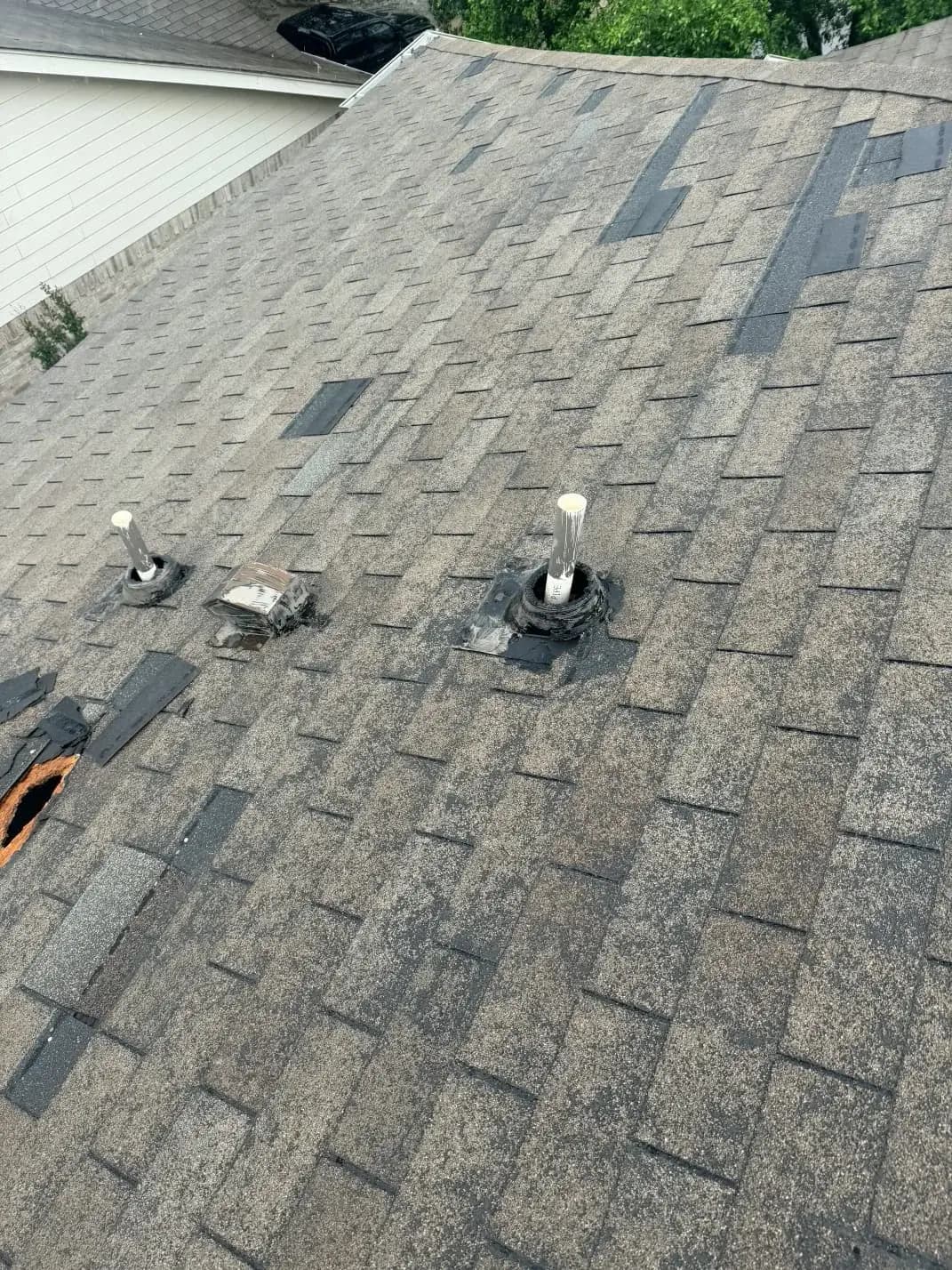 wind damage roof repair services in San Antonio